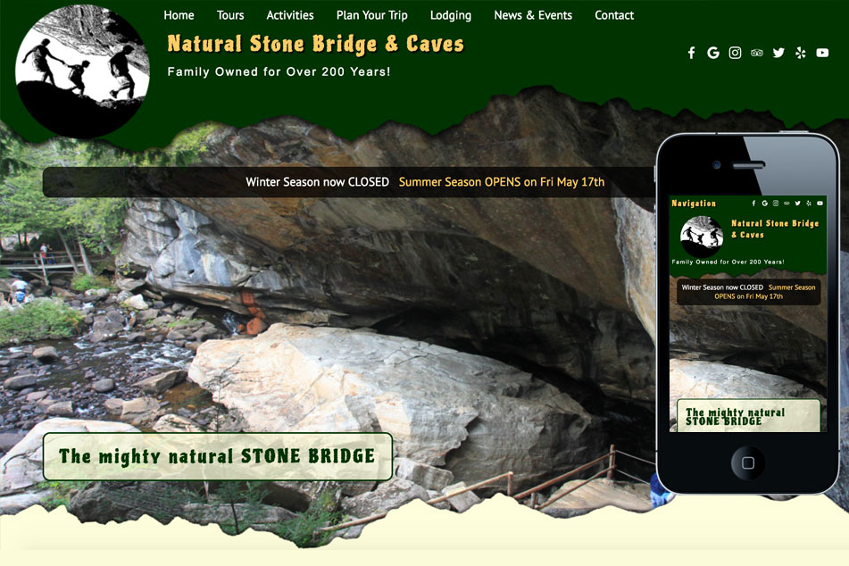 Natural Stone Bridge & Caves